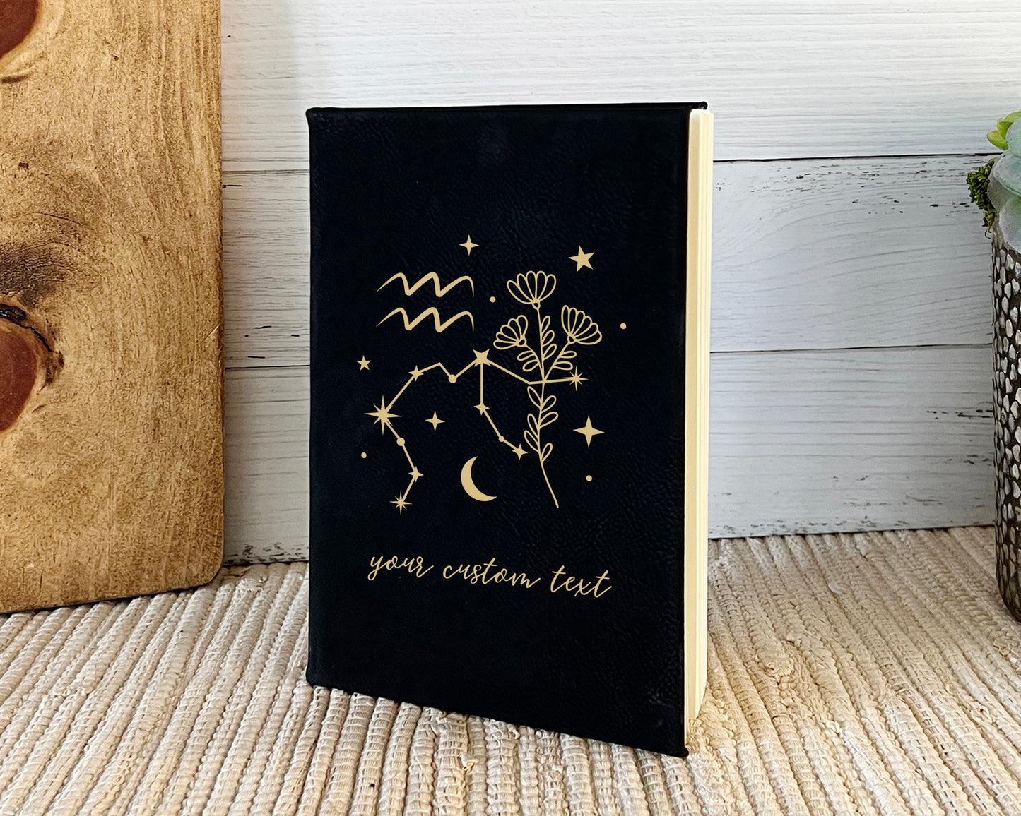 Birth Flower Zodiac Journal