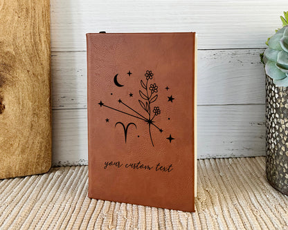 Birth Flower Zodiac Journal