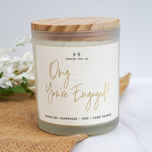 OMG You're Engaged Candle