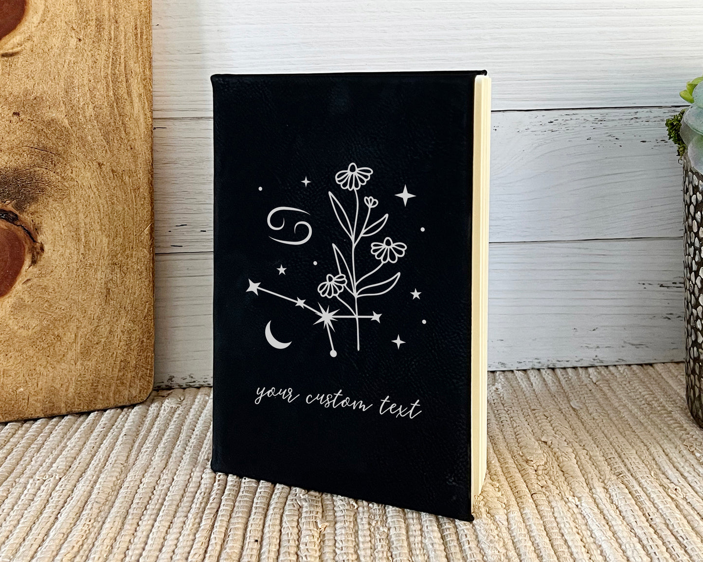 Birth Flower Zodiac Journal