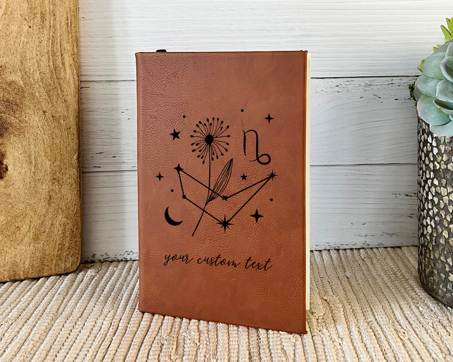 Birth Flower Zodiac Journal