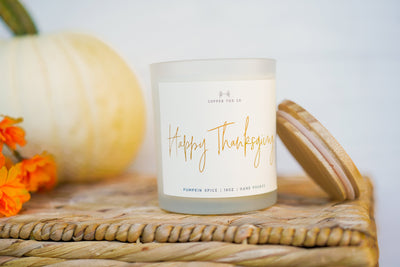 Hello Fall Candles | Pumpkin Spice Scent