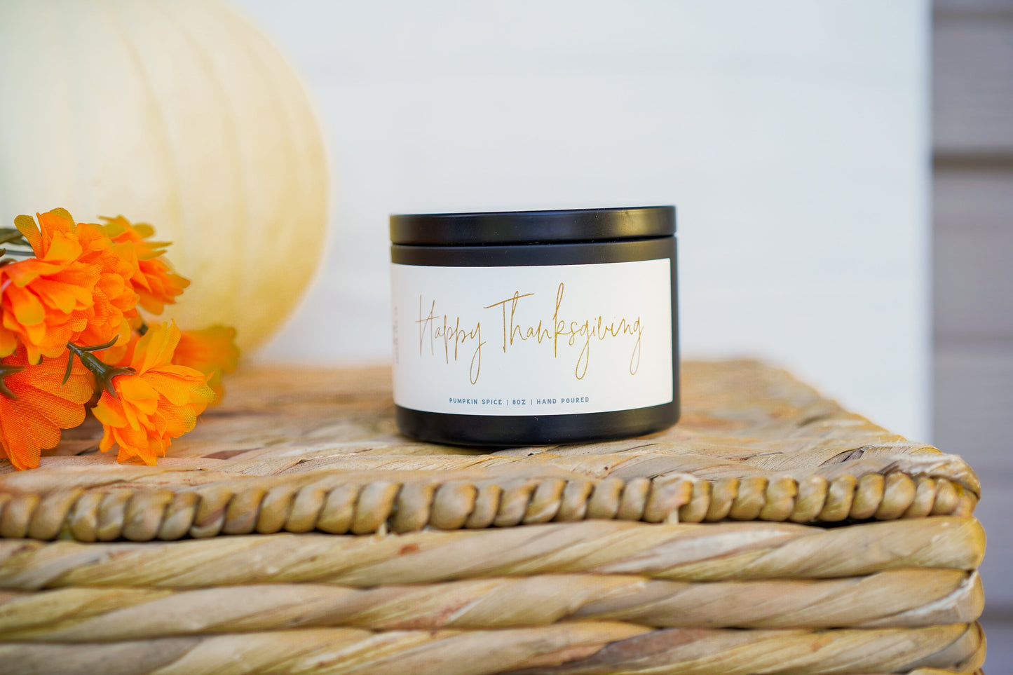 Hello Fall Candles | Pumpkin Spice Scent