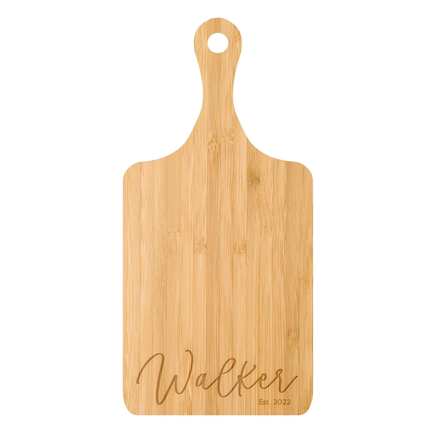 Cursive Name Personalized Cutting Board - 003