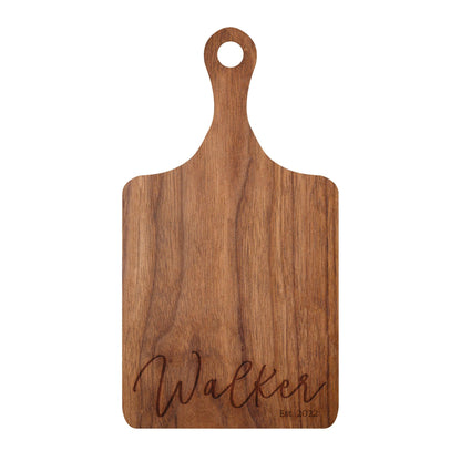 Cursive Name Personalized Cutting Board - 003