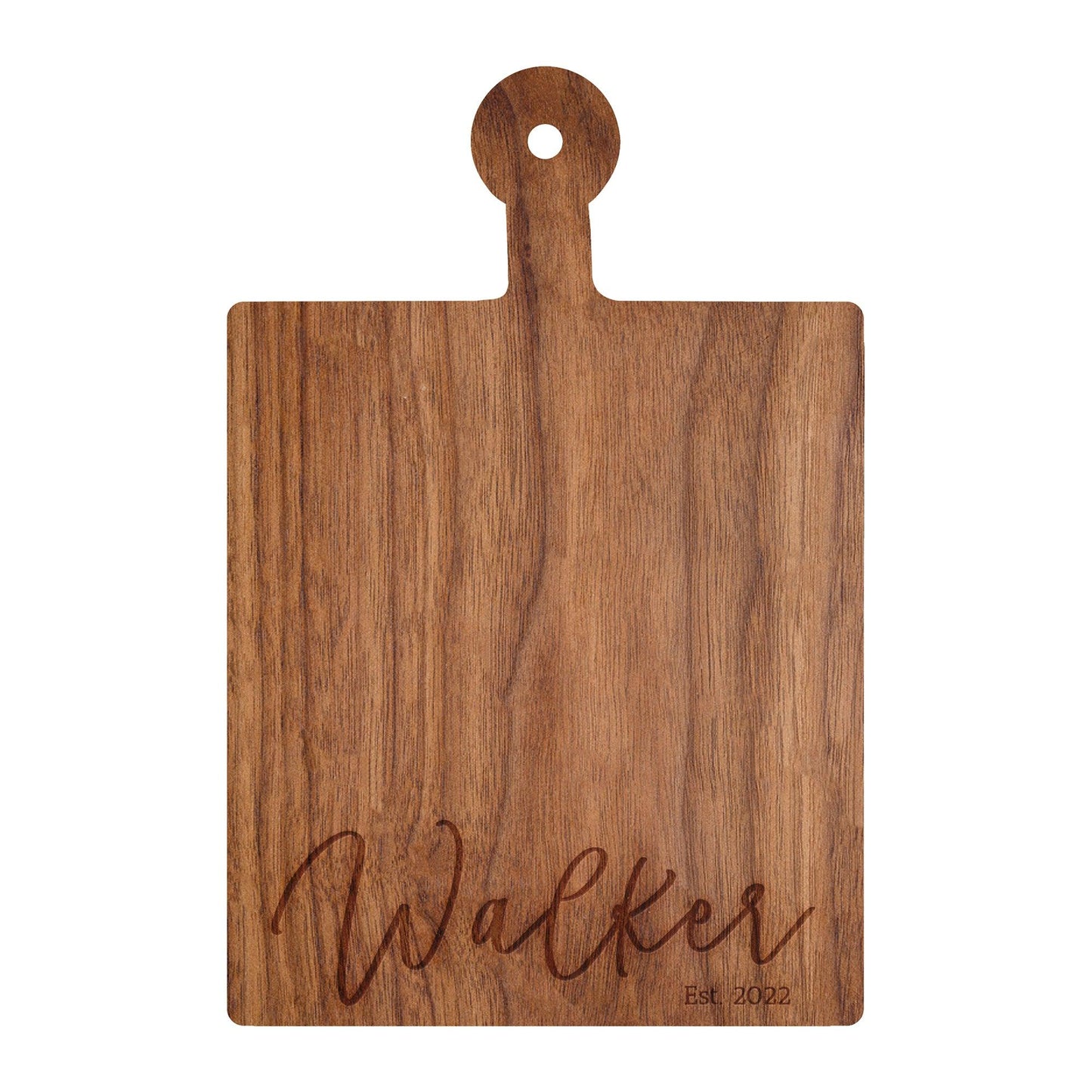 Cursive Name Personalized Cutting Board - 003