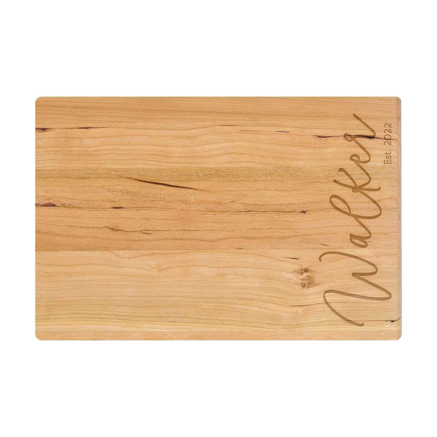 Cursive Name Personalized Cutting Board - 003