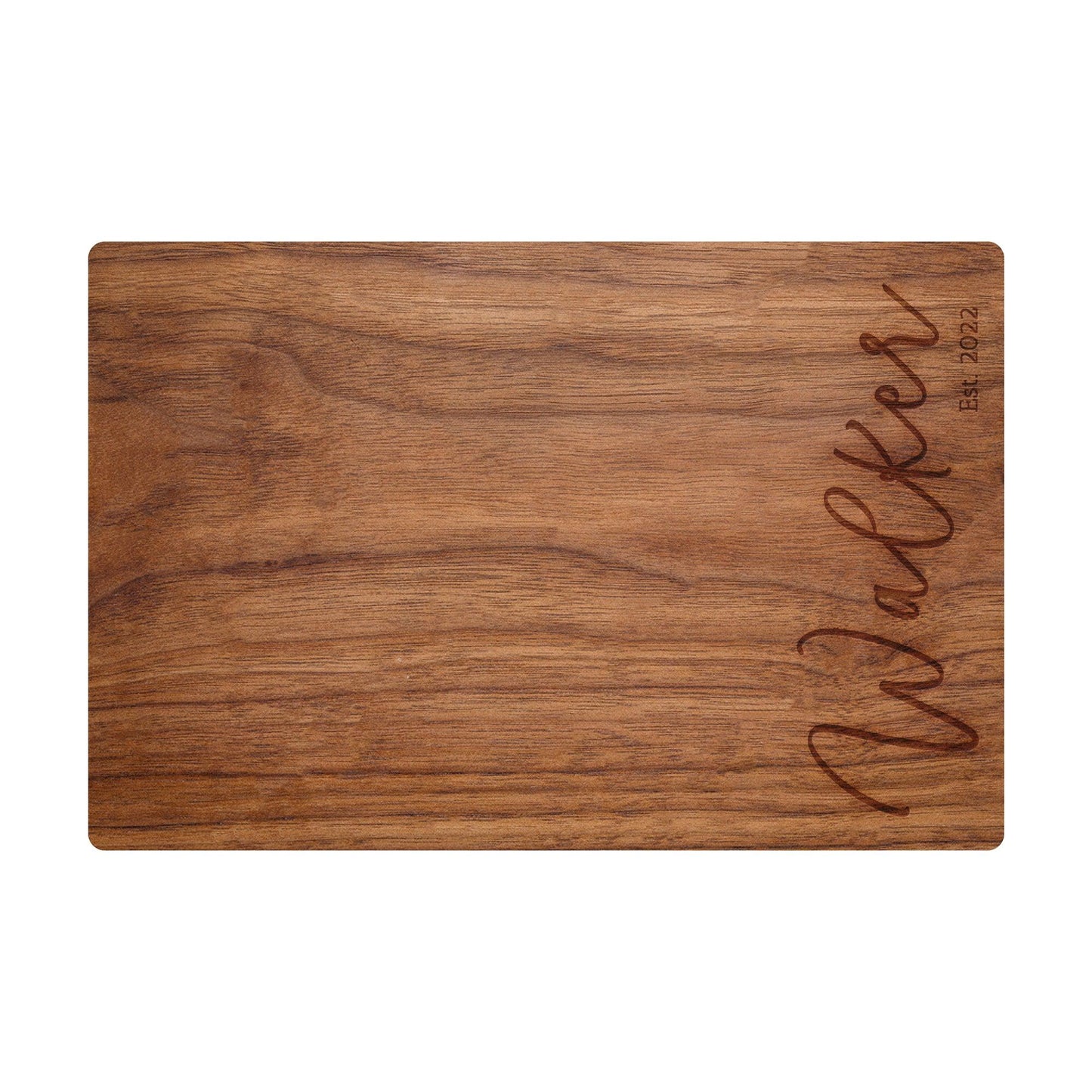 Cursive Name Personalized Cutting Board - 003