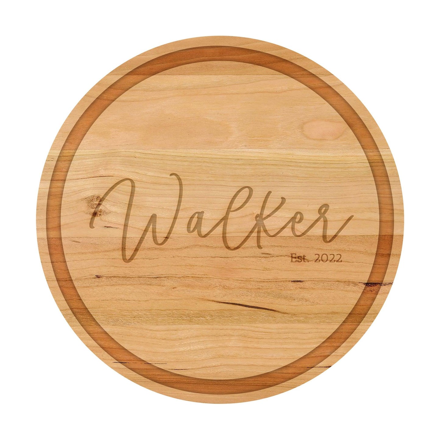 Cursive Name Personalized Cutting Board - 003