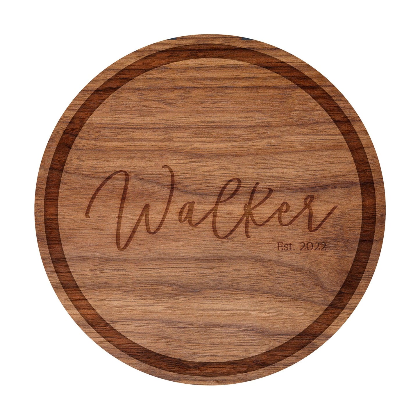 Cursive Name Personalized Cutting Board - 003