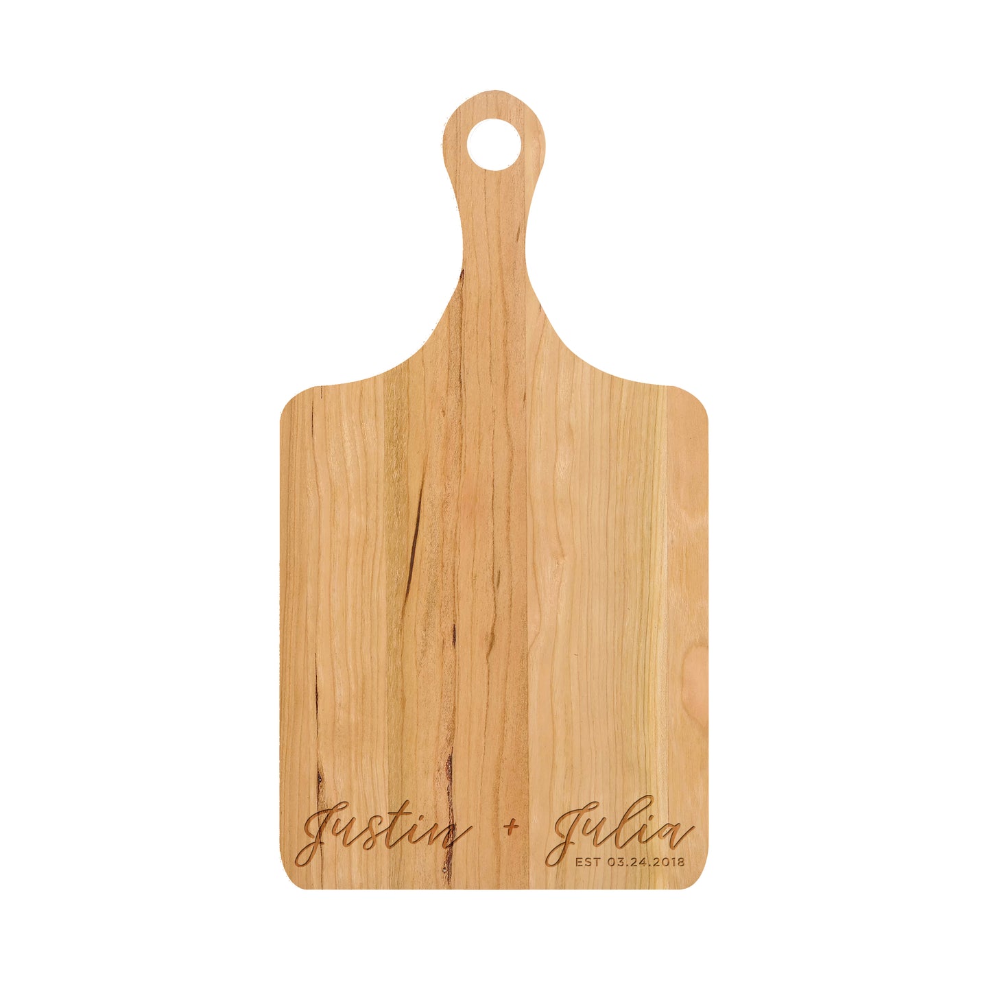 Modern Cursive Names Cutting Board - 013