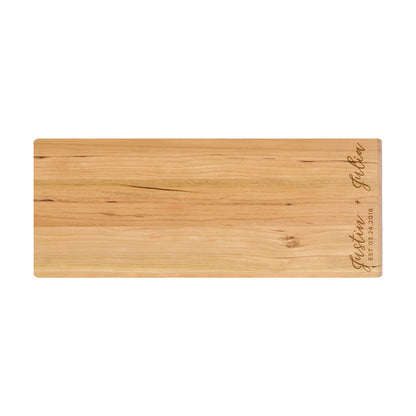 Modern Cursive Names Cutting Board - 013