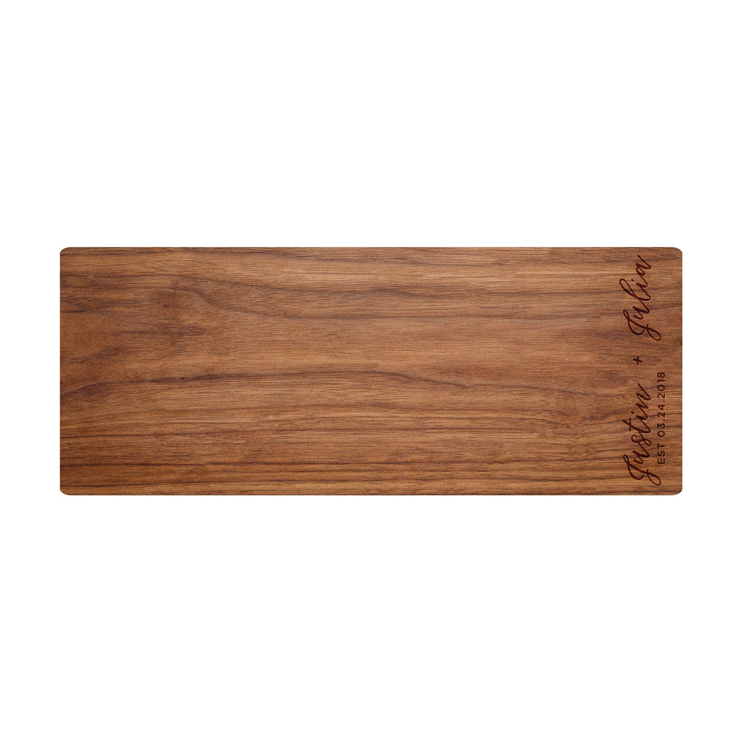 Modern Cursive Names Cutting Board - 013