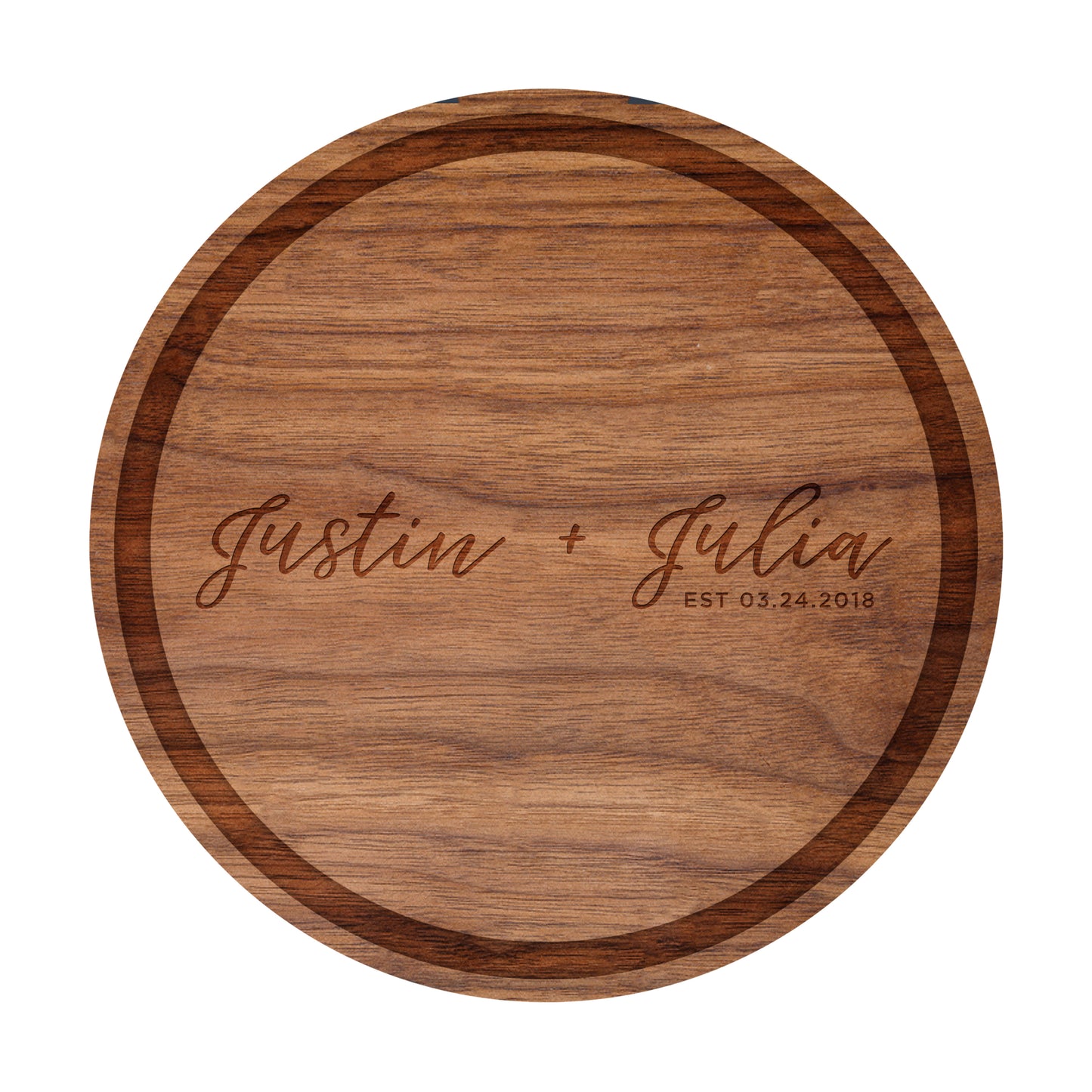 Modern Cursive Names Cutting Board - 013