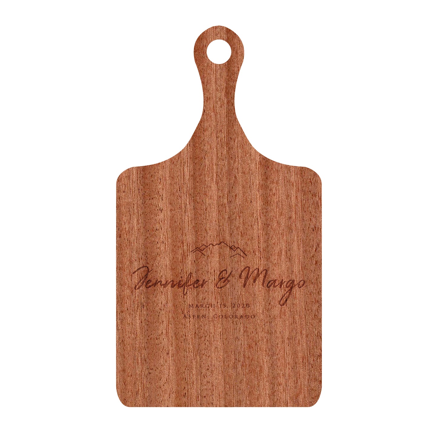 Mountain Wedding Rustic Board - 022