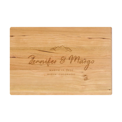 Mountain Wedding Rustic Board - 022