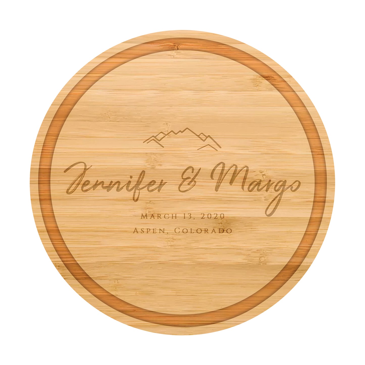 Mountain Wedding Rustic Board - 022