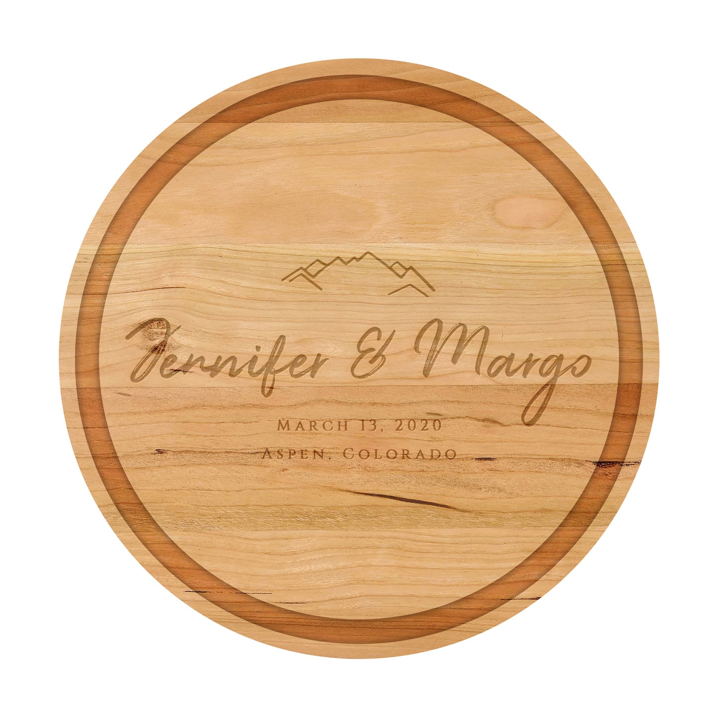 Mountain Wedding Rustic Board - 022