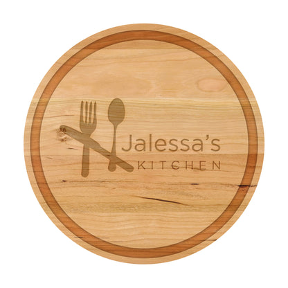 Kitchen Utensils Personalized Cutting Board - 023