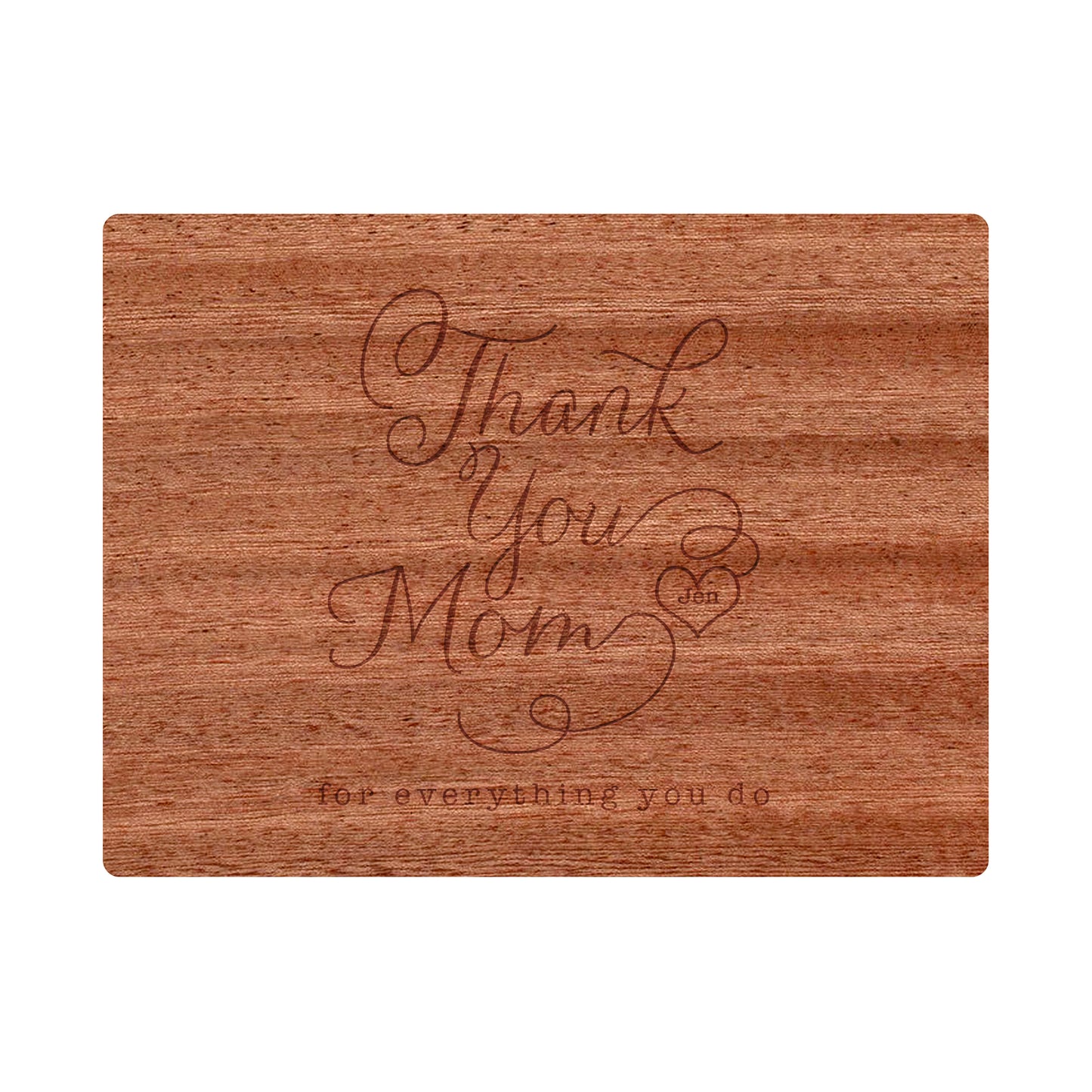 Thank You with Custom Names - 032