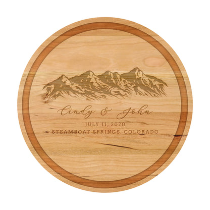 Elegant Mountain Charcuterie Board - 033