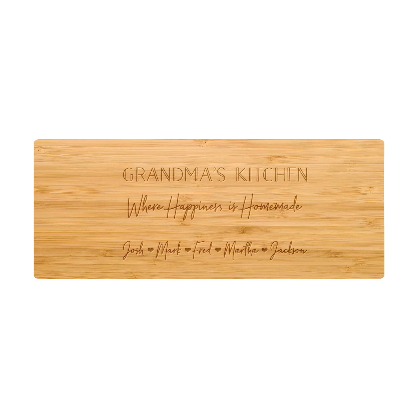 Grandma's Kitchen Personalized Cutting Board - 040