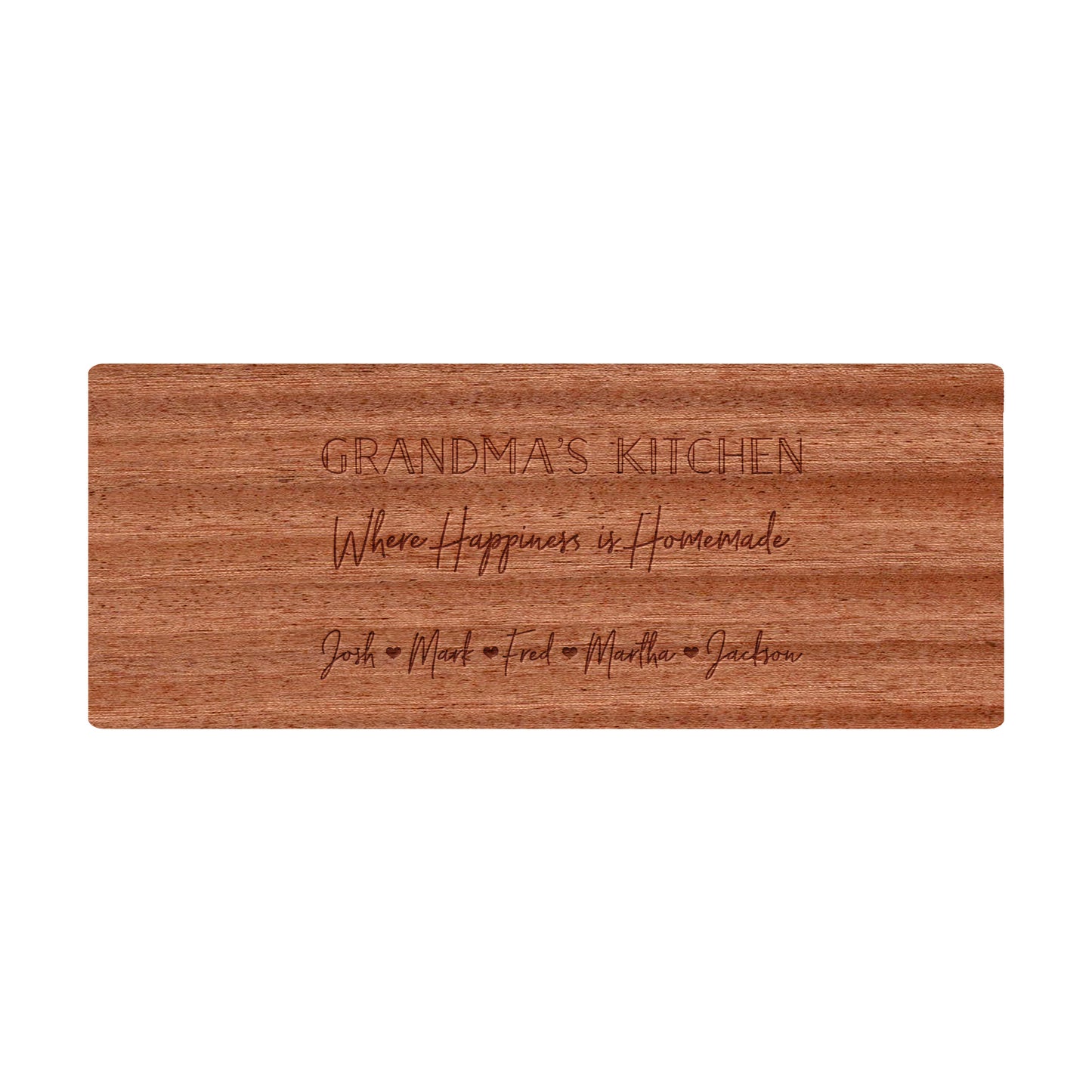 Grandma's Kitchen Personalized Cutting Board - 040