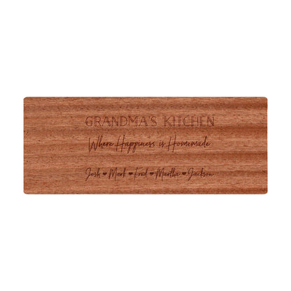 Grandma's Kitchen Personalized Cutting Board - 040