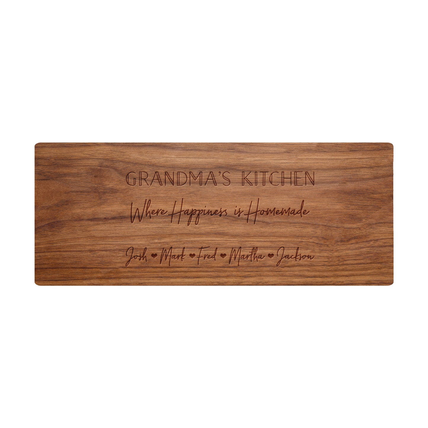 Grandma's Kitchen Personalized Cutting Board - 040