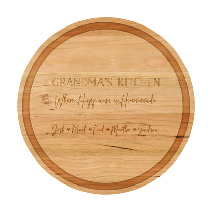 Grandma's Kitchen Personalized Cutting Board - 040