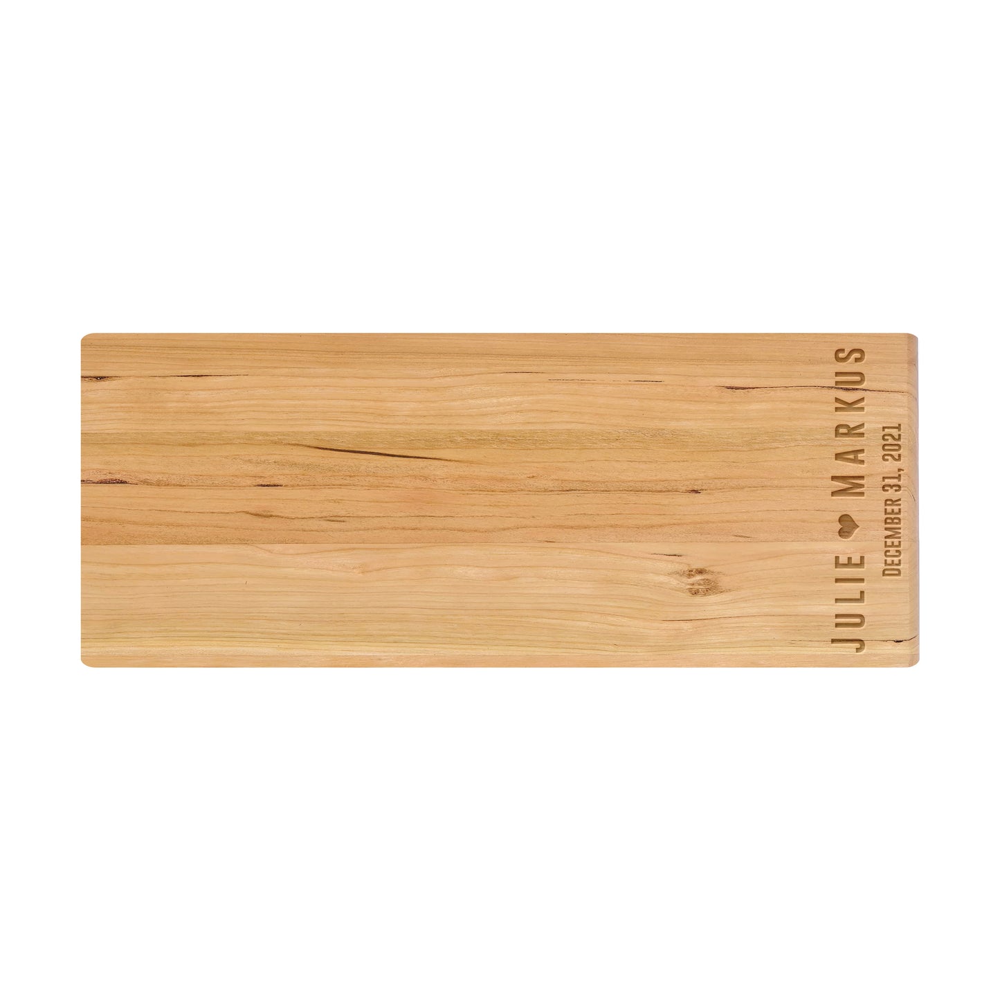 Personalized Cutting Board | Bold Names with Heart