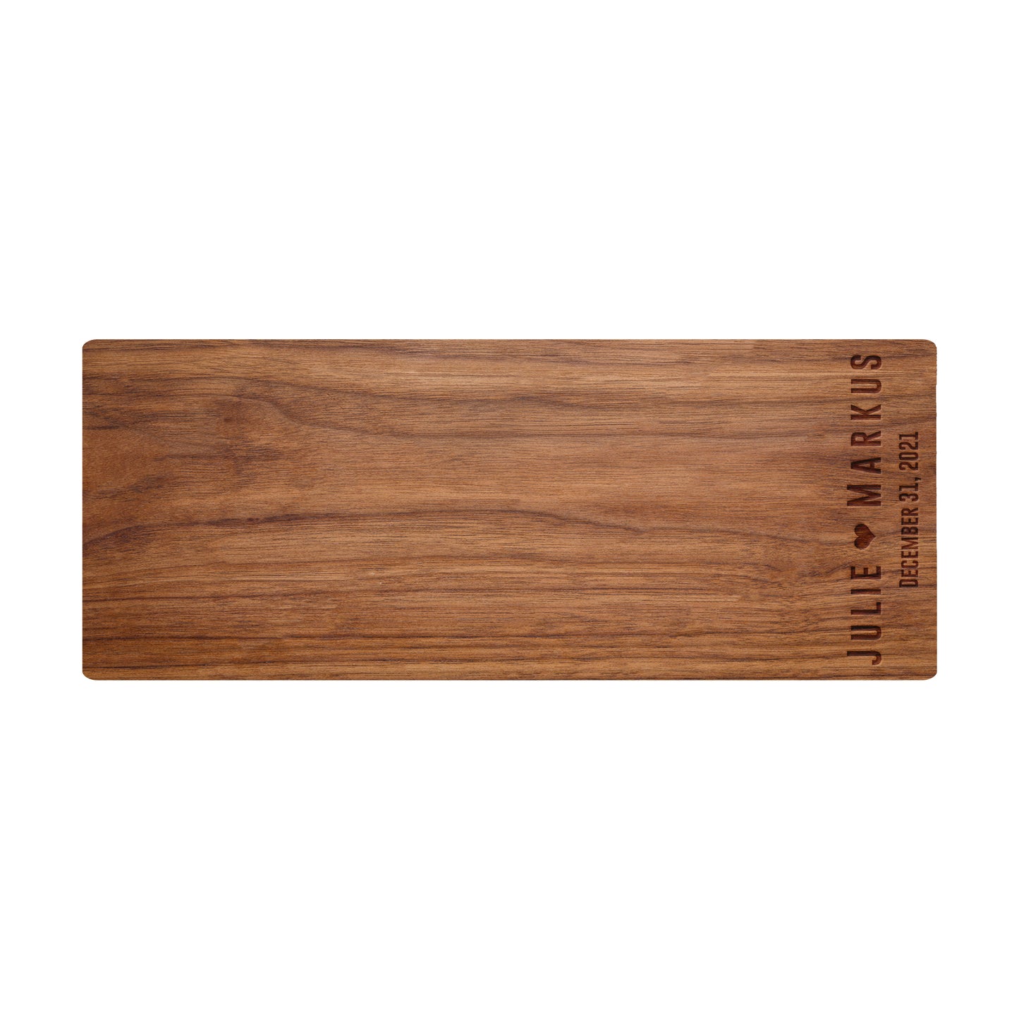 Personalized Cutting Board | Bold Names with Heart