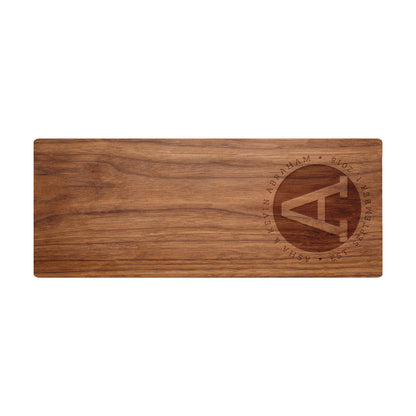 Rounded Monogram Cutting Board - 042