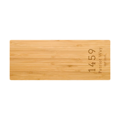 Street Address Cutting Board - 046