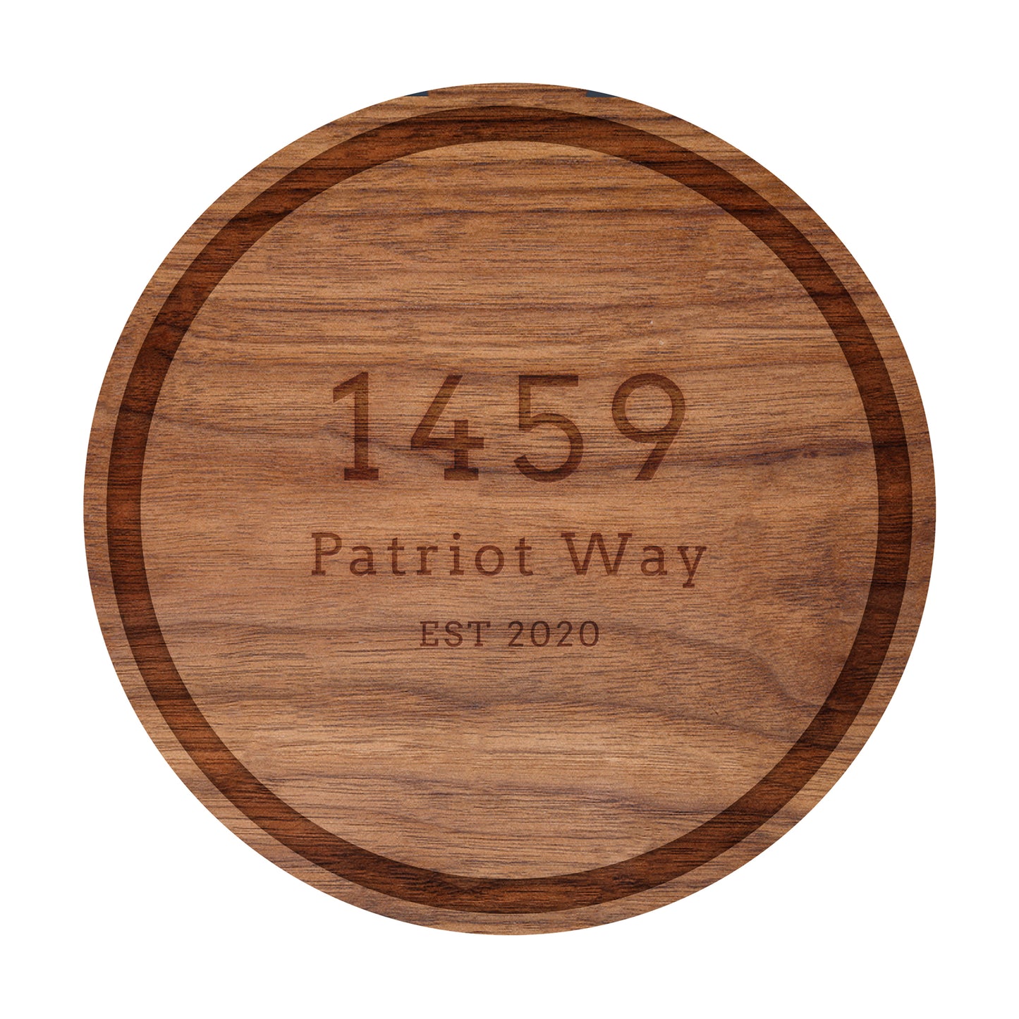 Street Address Cutting Board - 046