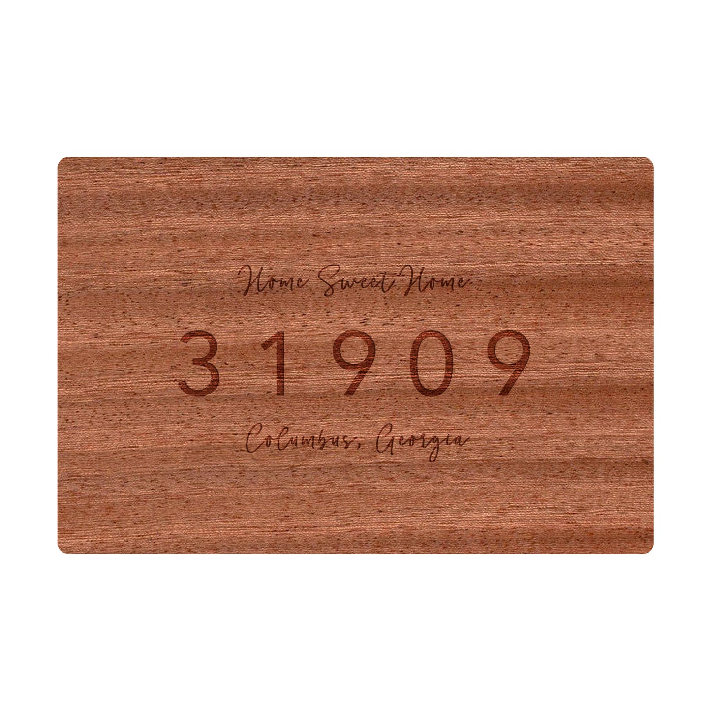 Home Sweet Home Zip Code Board - 047