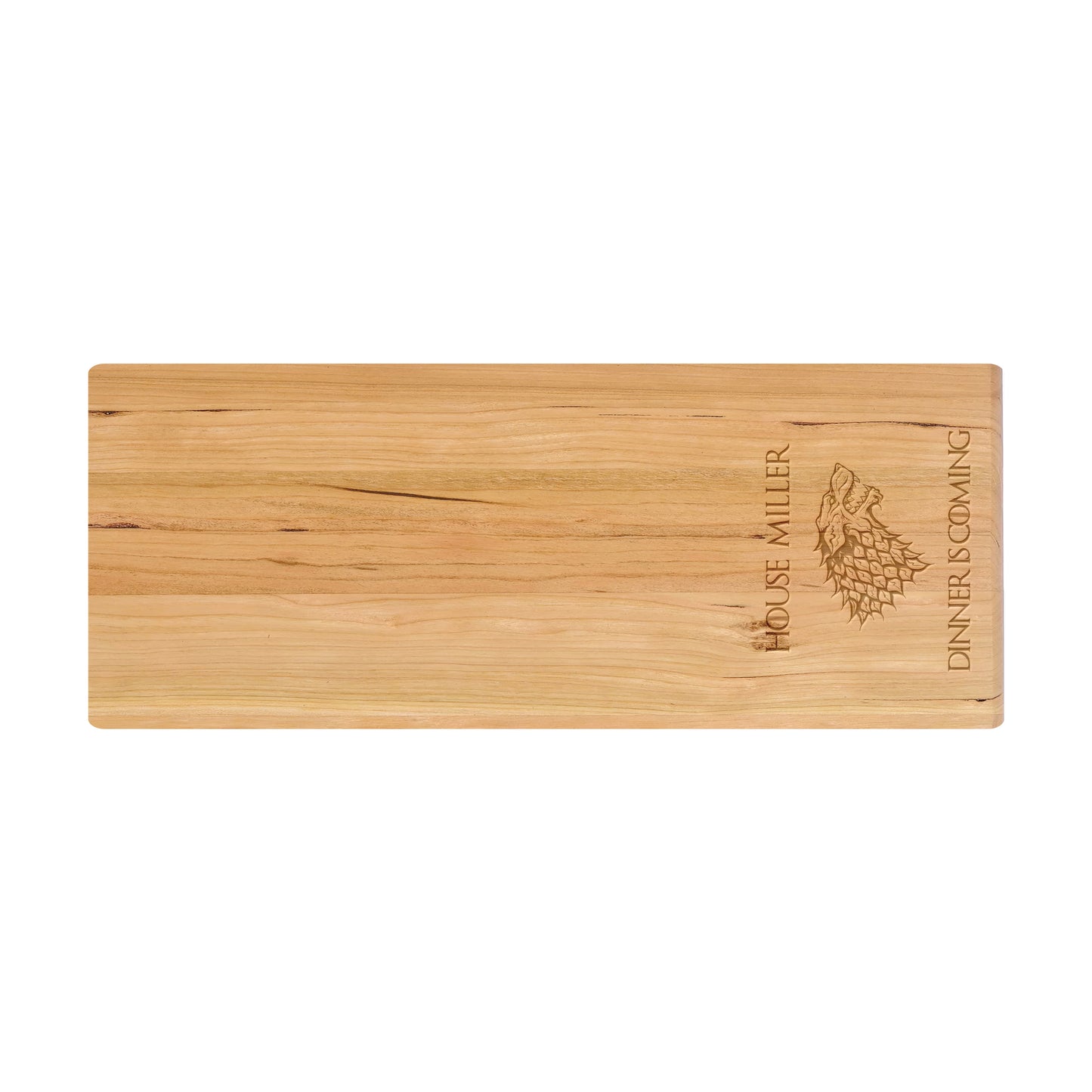 Dinner is Coming Cutting Board Personalized - 052