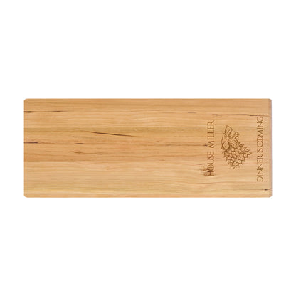 Dinner is Coming Cutting Board Personalized - 052