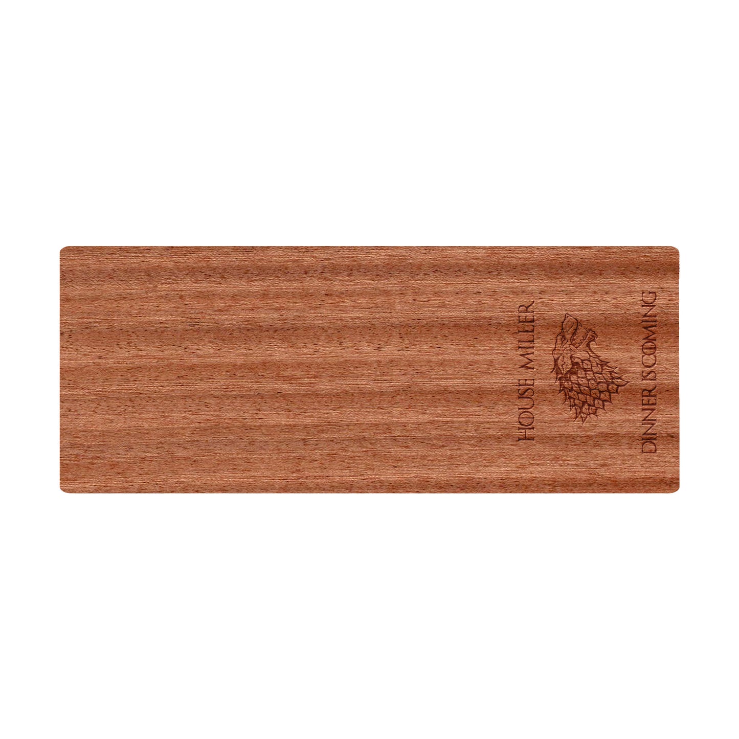 Dinner is Coming Cutting Board Personalized - 052