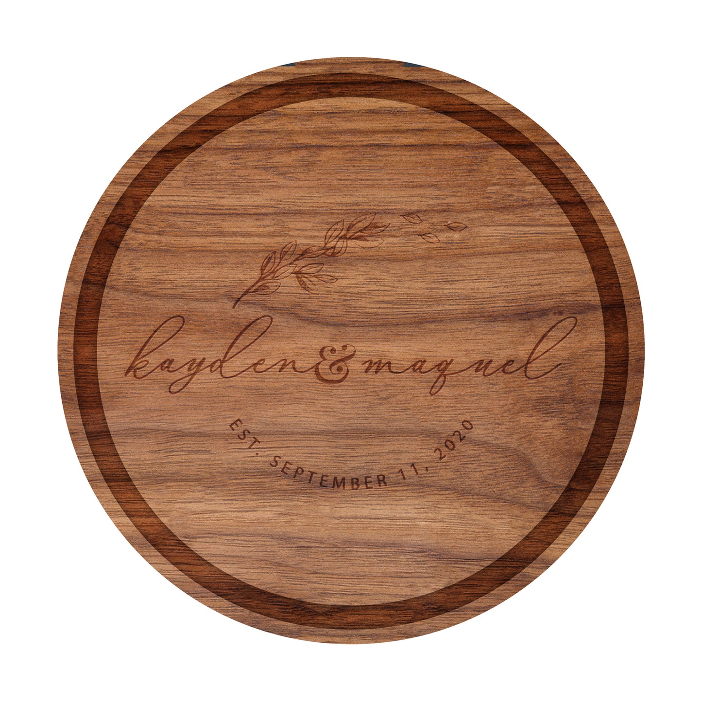 Engagement Couples Personalized Cutting Board 065