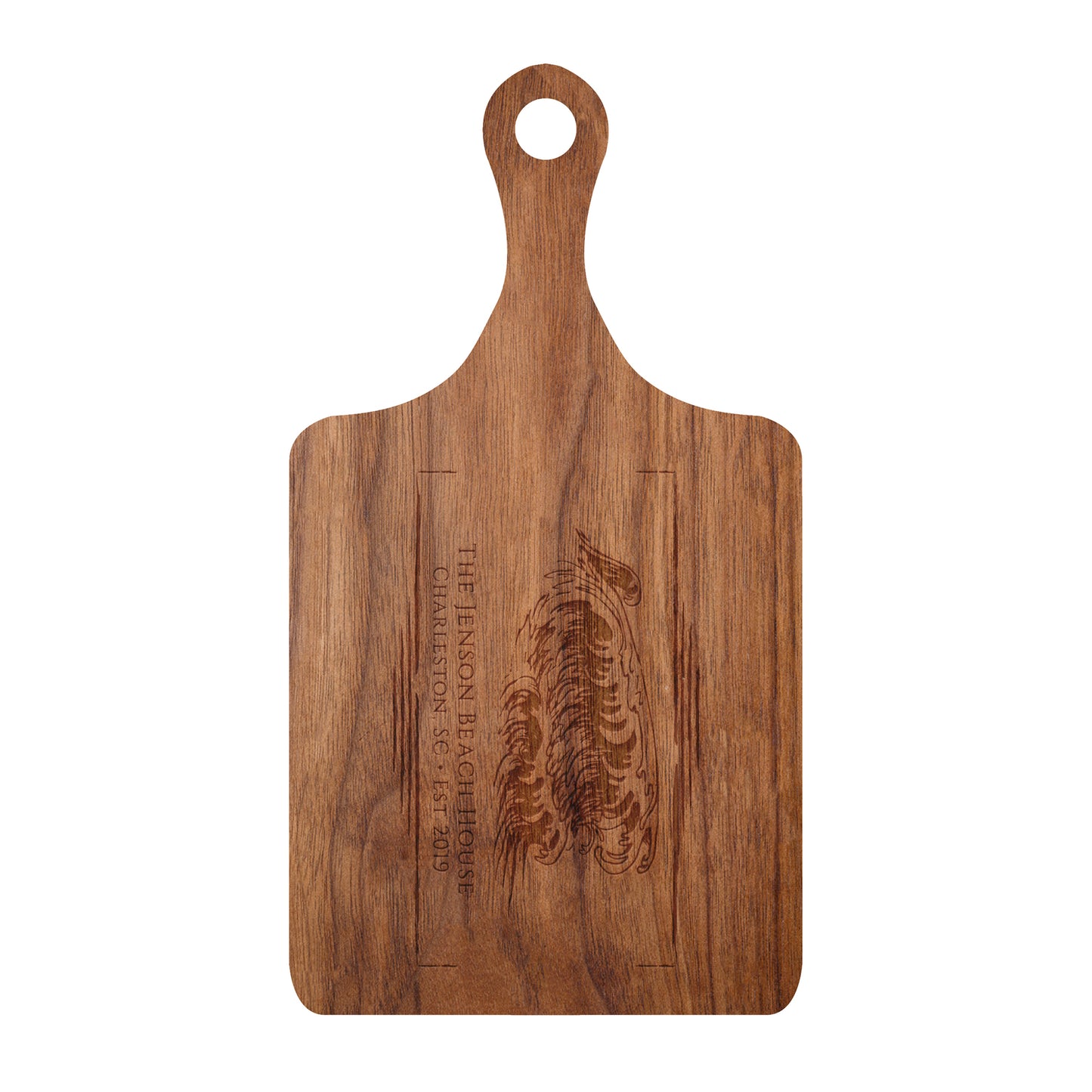 Beach Wave Personalized Cutting Board - 076