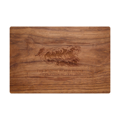 Beach Wave Personalized Cutting Board - 076