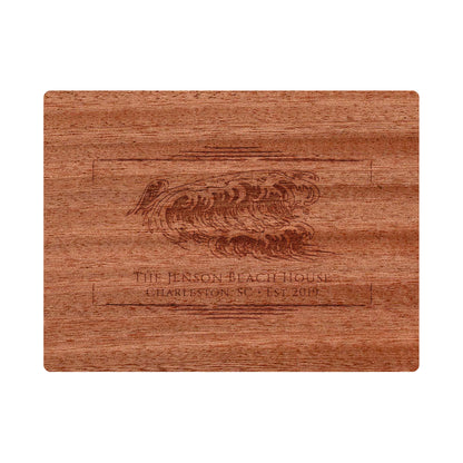 Beach Wave Personalized Cutting Board - 076