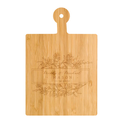 Whimsical Engagement Cutting Board - 082