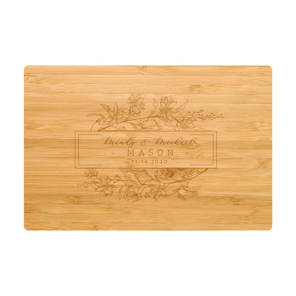 Whimsical Engagement Cutting Board - 082