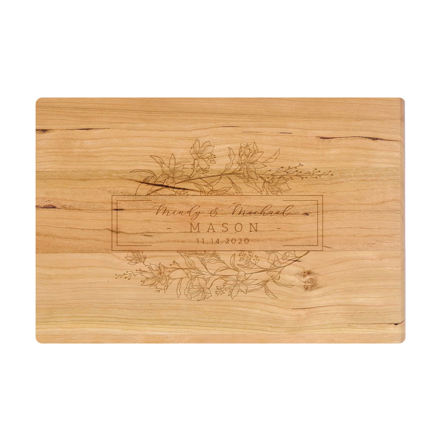 Whimsical Engagement Cutting Board - 082