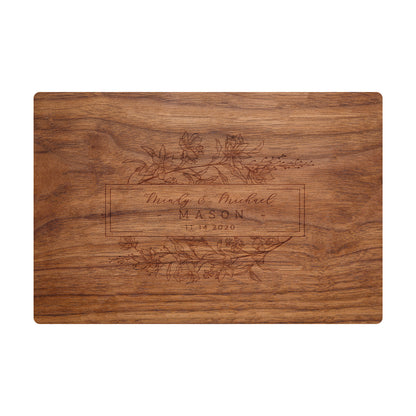 Whimsical Engagement Cutting Board - 082