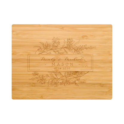 Whimsical Engagement Cutting Board - 082