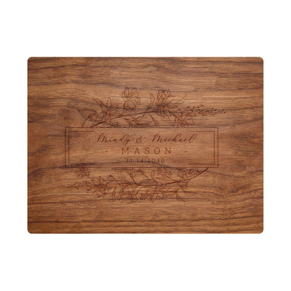 Whimsical Engagement Cutting Board - 082