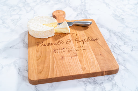 Mountain Wedding Rustic Board - 022